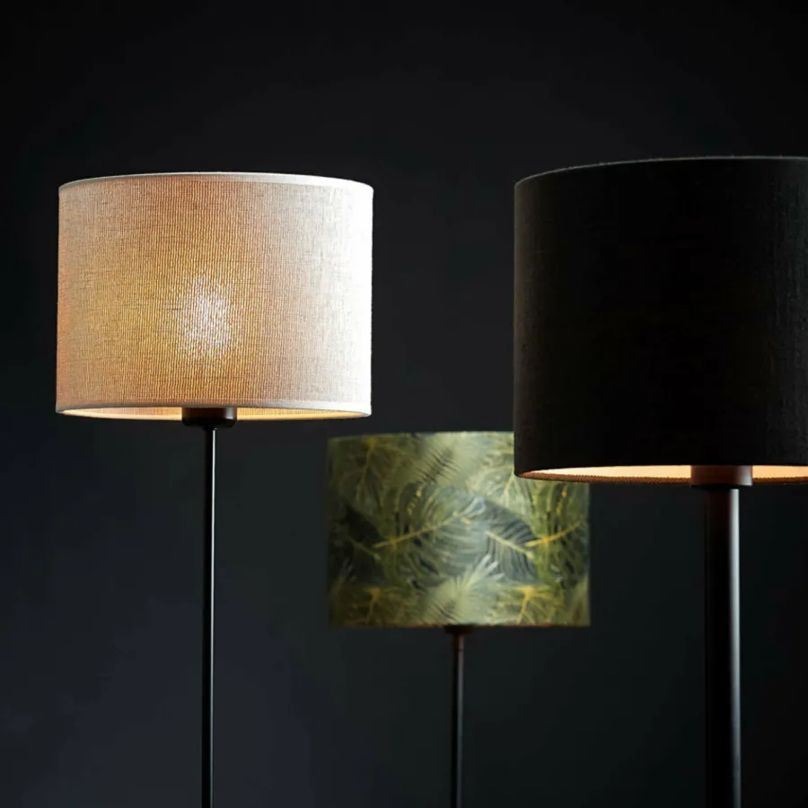 Light en Living Kap cilinder 20-20-15 cm BRESKA parel wit Discount