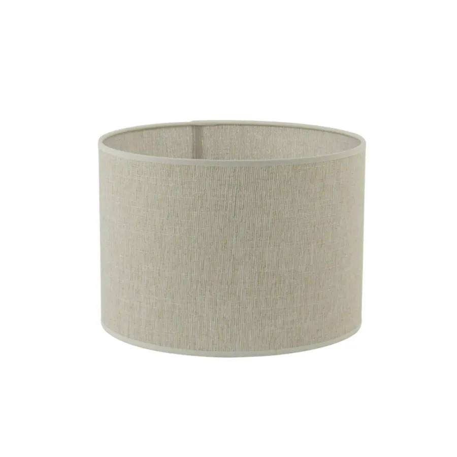 Light en Living Kap cilinder 20-20-15 cm BRESKA parel wit Discount