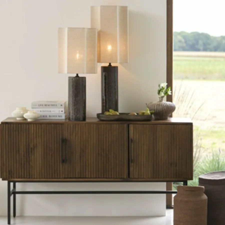 Light en Living Kap cilinder 25x25x35 cm DASLI naturel Hot