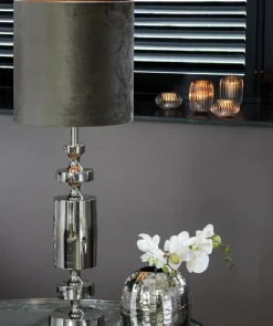 Light en Living Kap cilinder ZINC taupe Ø 40 cm Sale