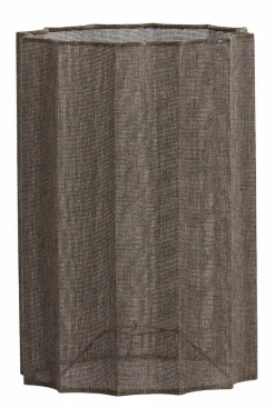 Light en Living Kap cilinder 24-24-35 cm DISLI linnen bruin Hot