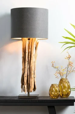 Light en Living Kap cilinder 40-40-30 cm LIVIGNO antraciet Online