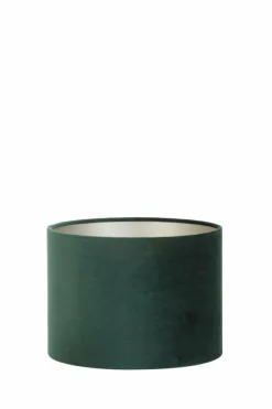 Light en Living Kap cilinder VELOURS dutch green - Diverse maten Discount