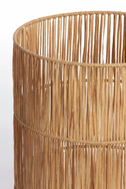 Light en Living Kap cilinder 30-30-40 cm LANZANO raffia naturel Outlet