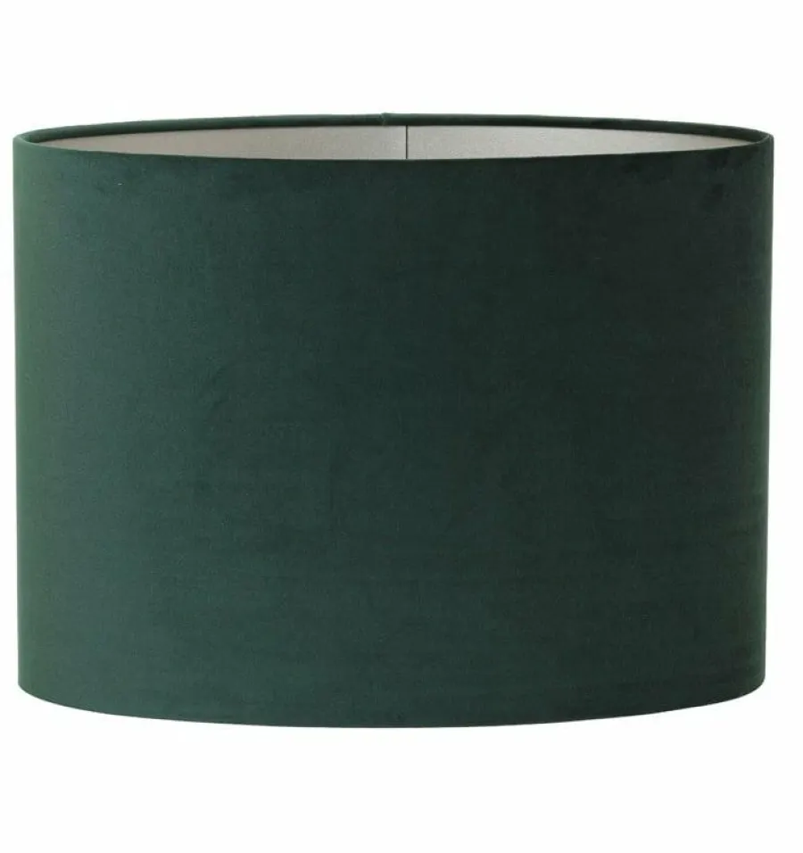 Light en Living Kap ovaal recht VELOURS dutch green - Diverse maten Sale