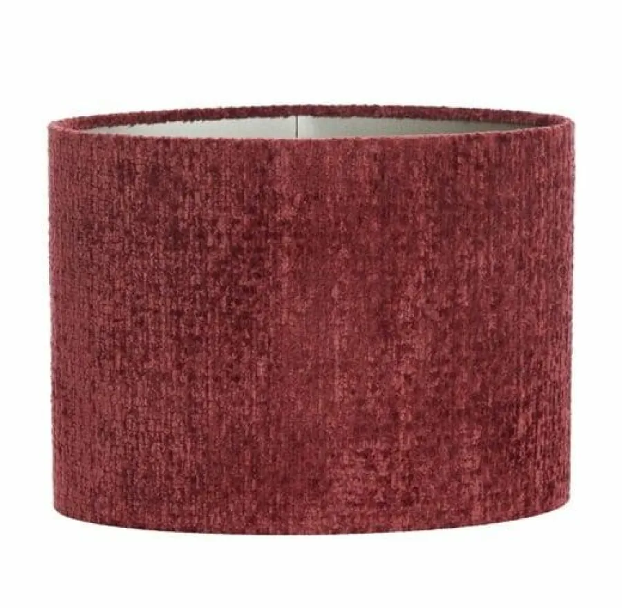 Light en Living Kap ovaal recht smal 38x17,5x28 cm RUBY rood Online