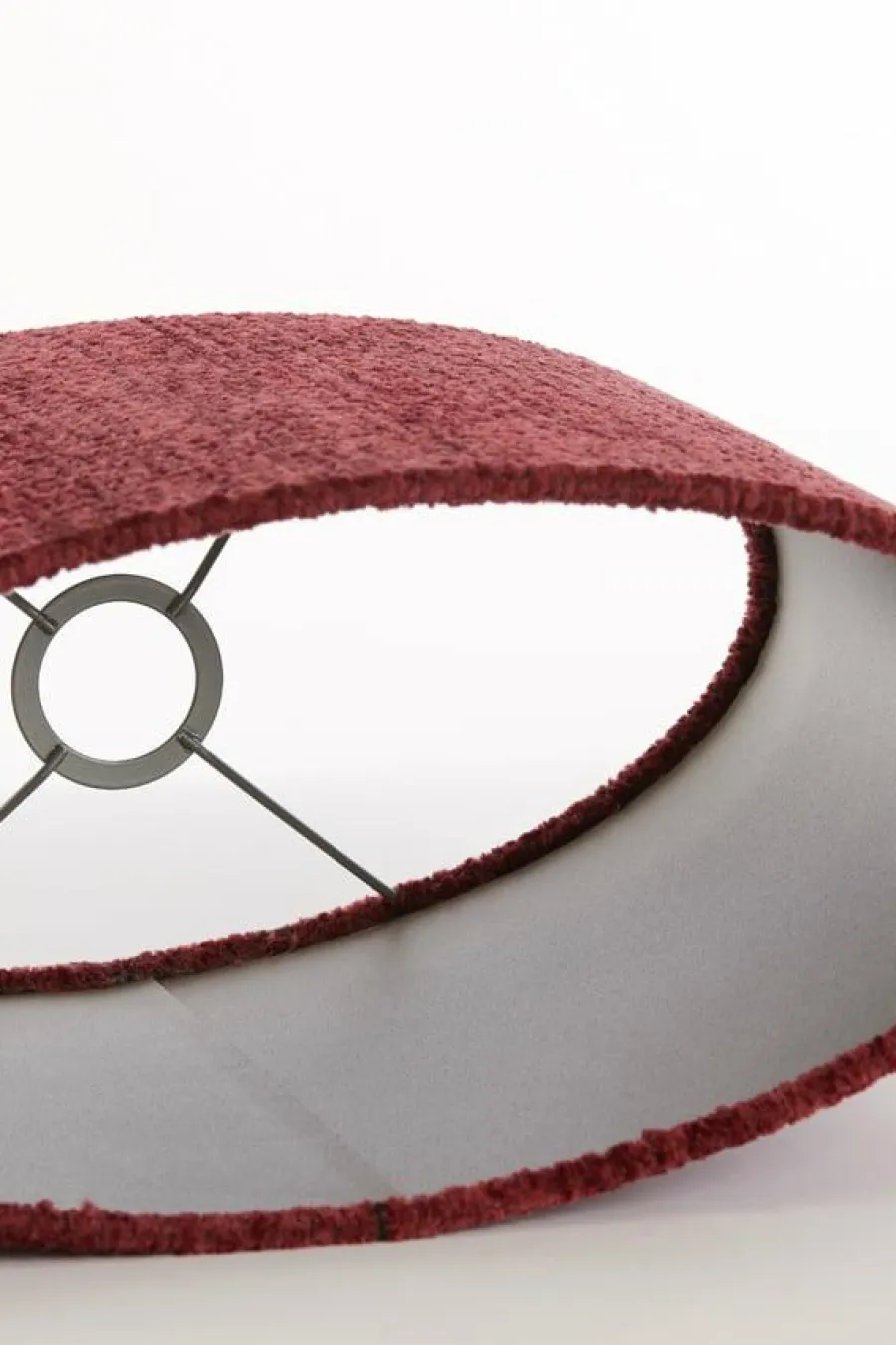 Light en Living Kap ovaal recht smal 38x17,5x28 cm RUBY rood Online