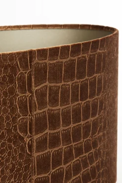 Light en Living Kap ovaal recht smal 45-21-22 cm PRAYA bruin Online