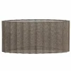 Light en Living Kap ovaal recht smal 45-21-22 cm DISLI linnen bruin Outlet