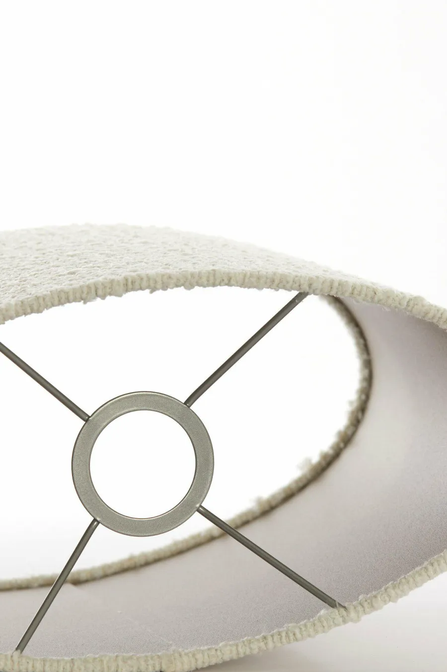 Light en Living Kap ovaal recht smal 30-15-25 cm BOLERO wit Hot