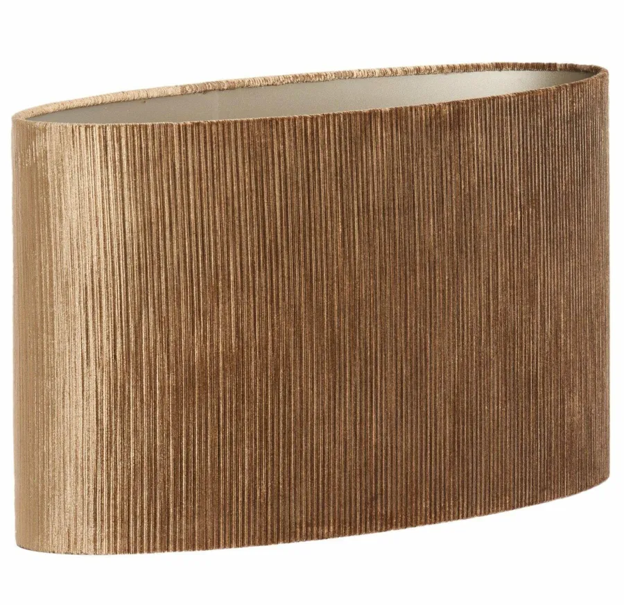 Light en Living Kap ovaal recht smal 45-21-32 cm FLAIR koper Hot