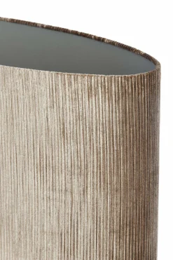 Light en Living Kap ovaal recht smal 45-21-32 cm FLAIR koper Hot