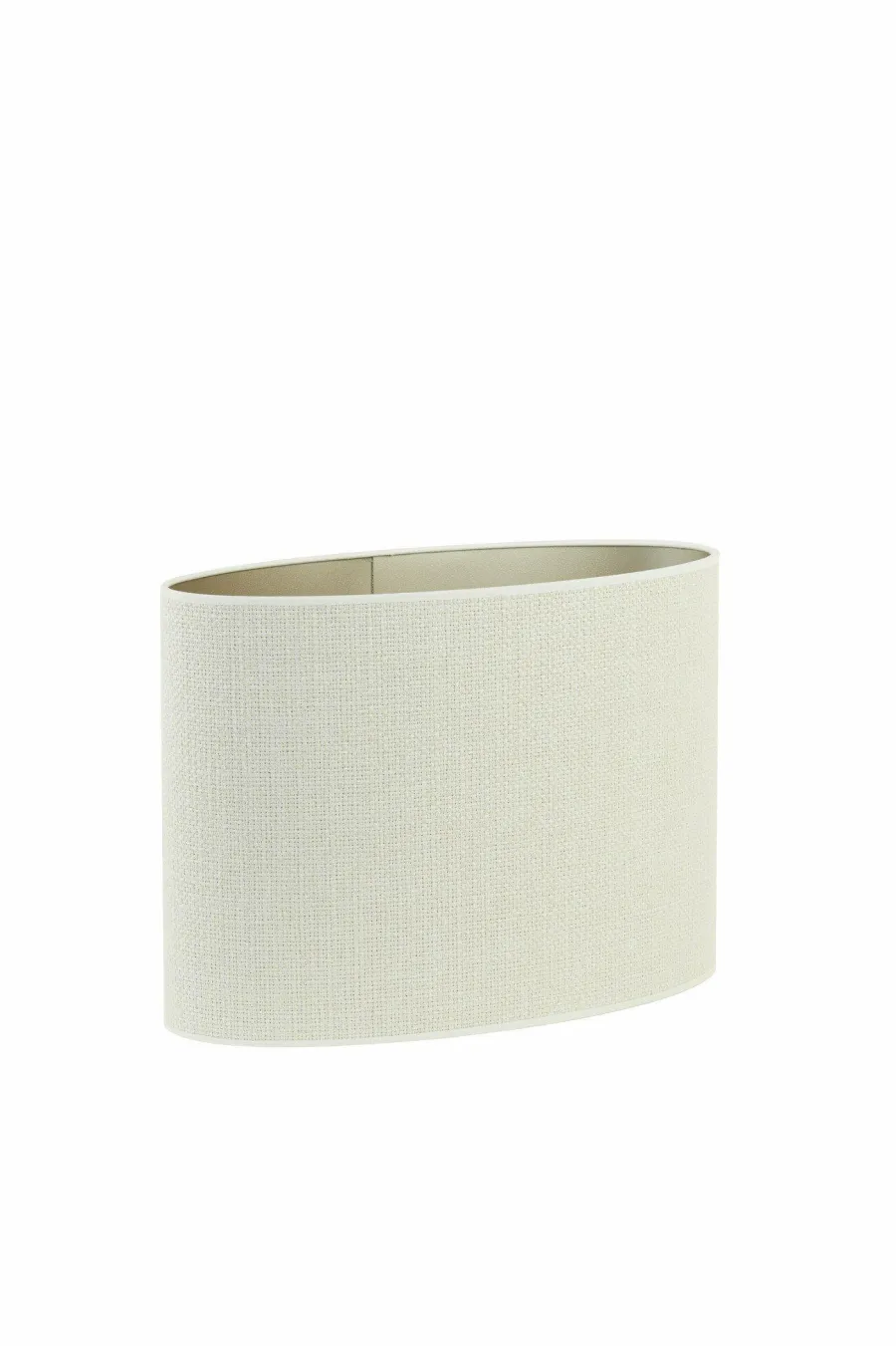 Light en Living Kap ovaal recht smal 45-21-32 cm SAVERNA eiwit New