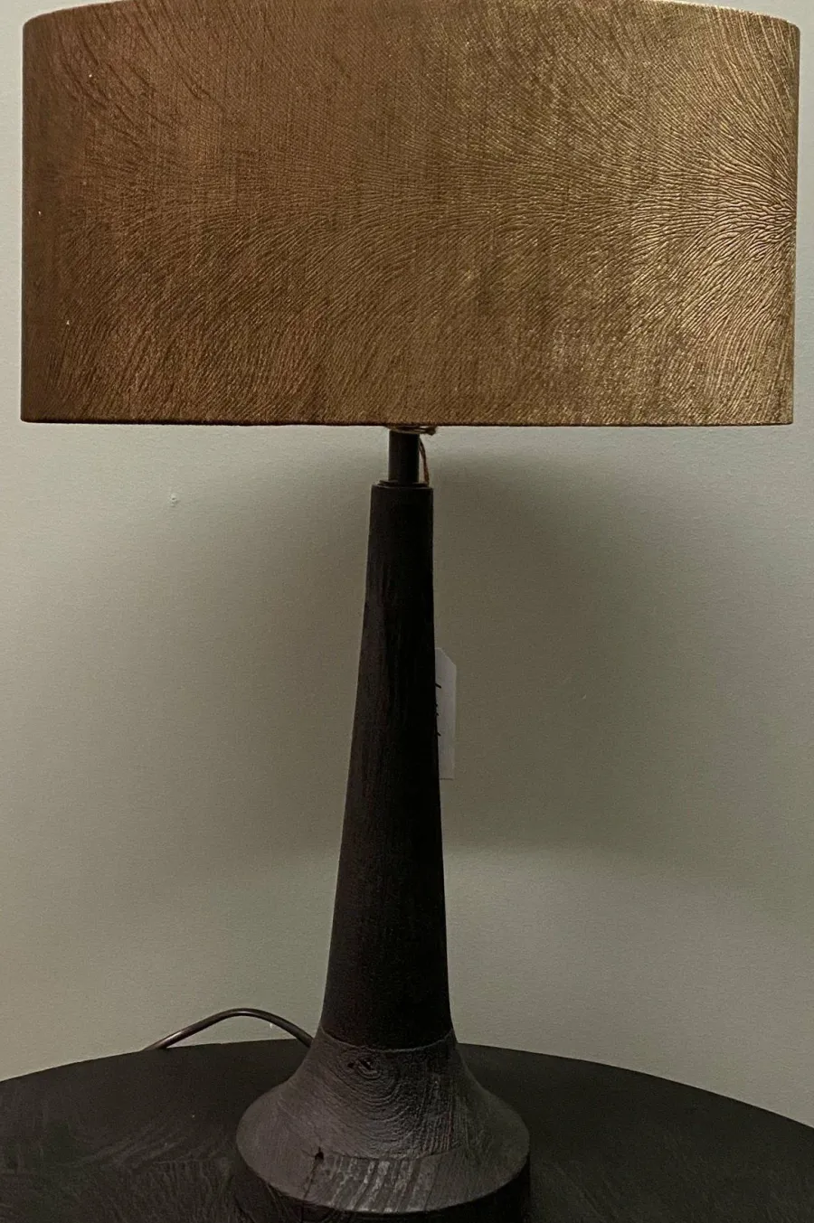 Light en Living Kap ovaal recht smal 38-17,5-19 cm LUBIS bruin Best