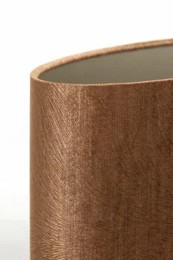 Light en Living Kap ovaal recht smal 38-17,5-19 cm LUBIS bruin Best