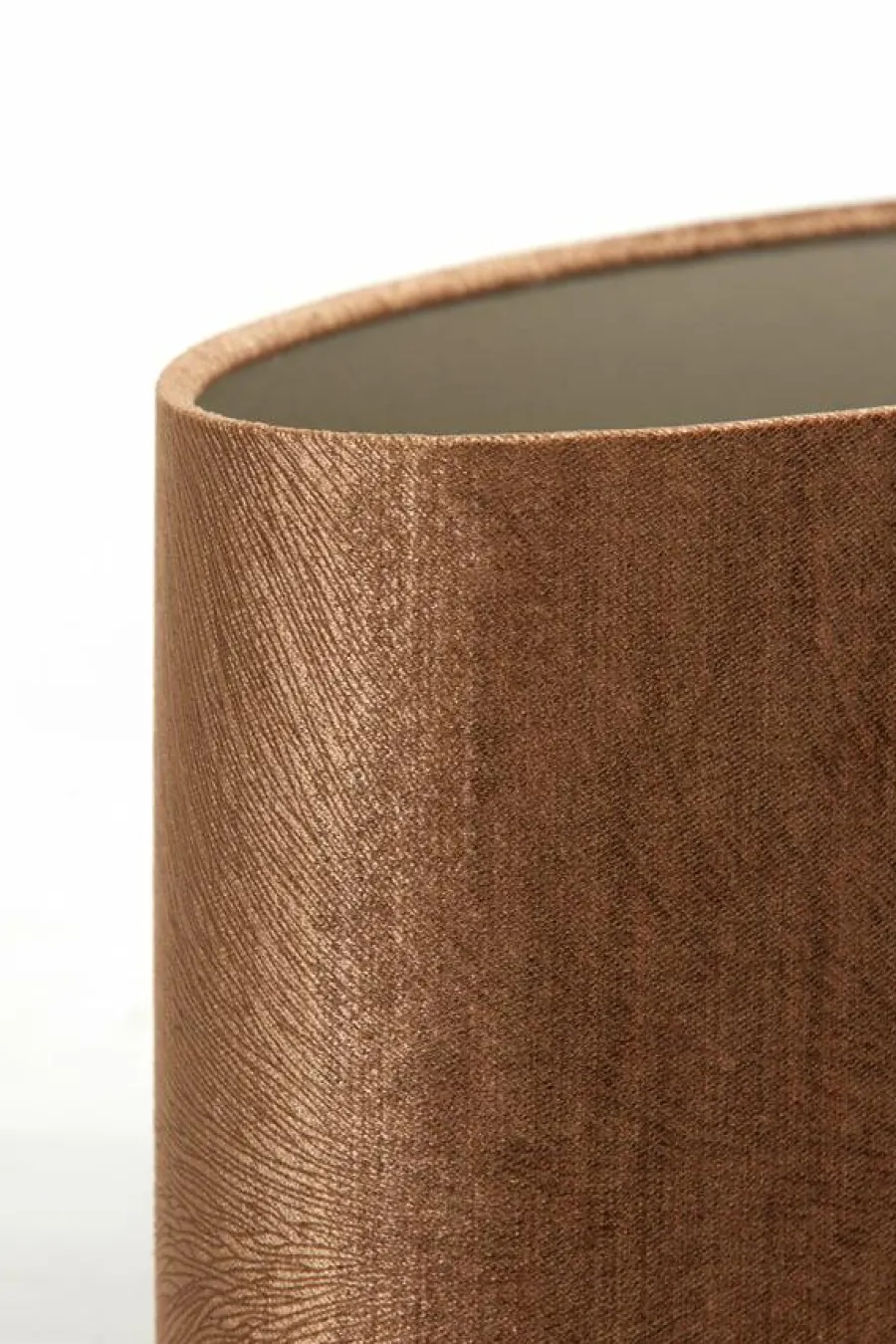 Light en Living Kap ovaal recht smal 38-17,5-19 cm LUBIS bruin Best