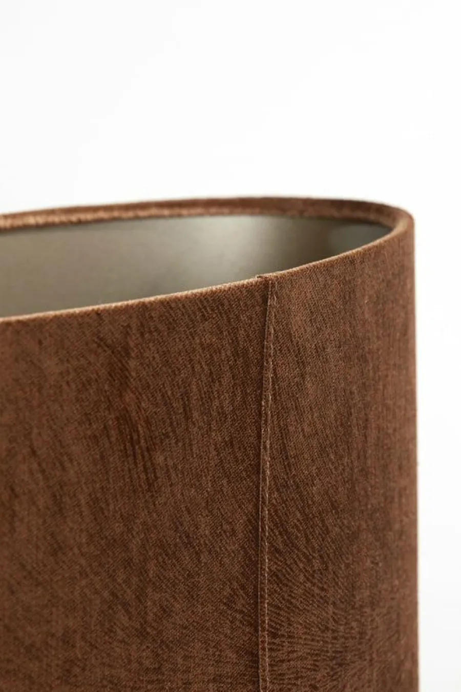 Light en Living Kap ovaal recht smal 38-17,5-19 cm LUBIS bruin Best