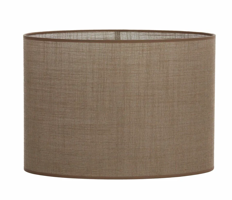Light en Living Kap ovaal recht smal 45-21-32 cm CADEN beige Outlet