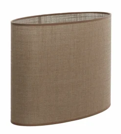 Light en Living Kap ovaal recht smal 45-21-32 cm CADEN beige Outlet