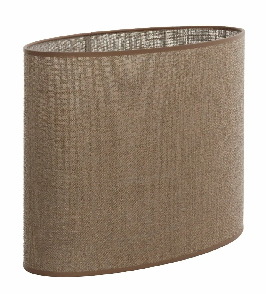 Light en Living Kap ovaal recht smal 45-21-32 cm CADEN beige Outlet