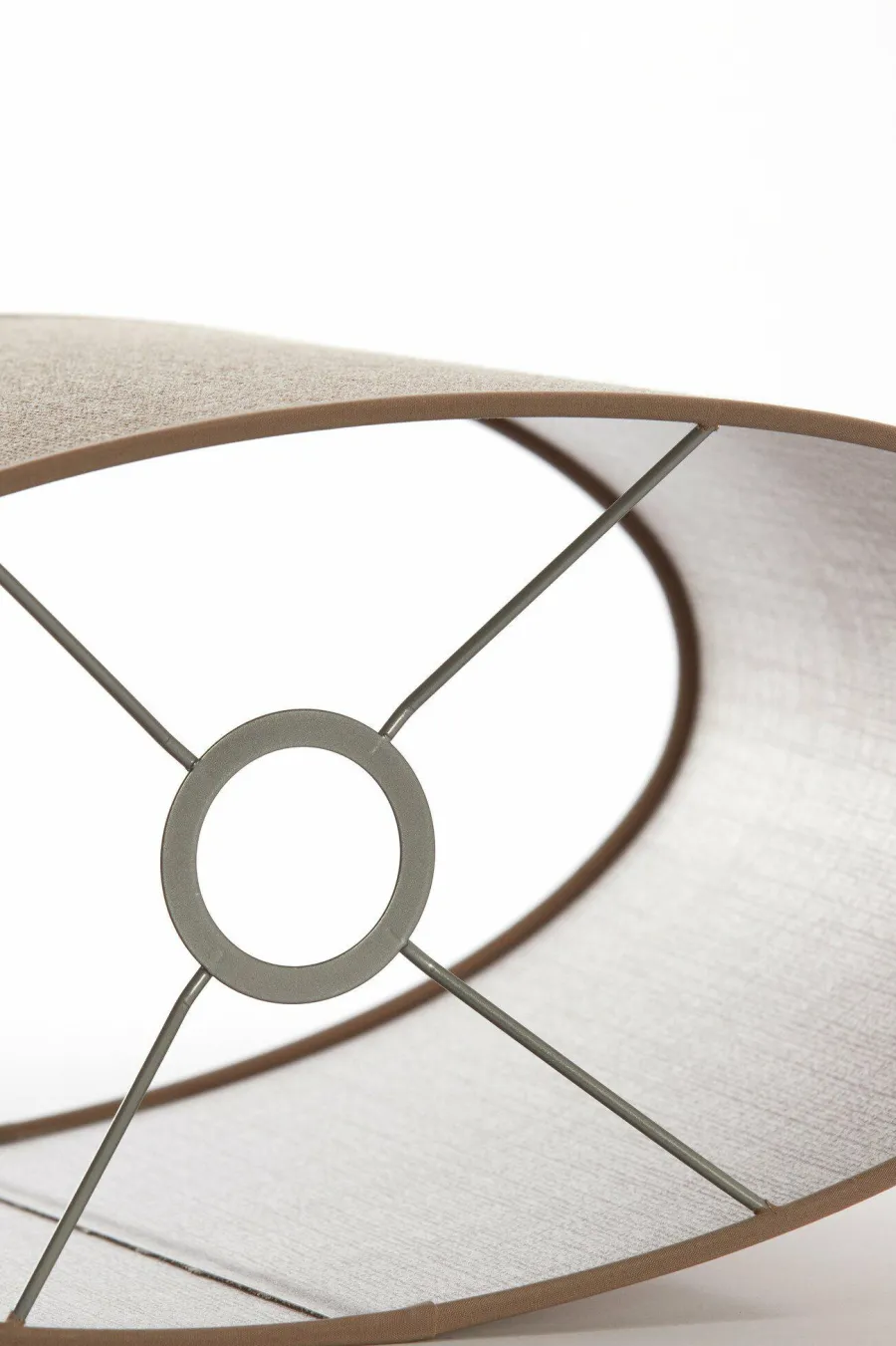 Light en Living Kap ovaal recht smal 45-21-32 cm CADEN beige Outlet