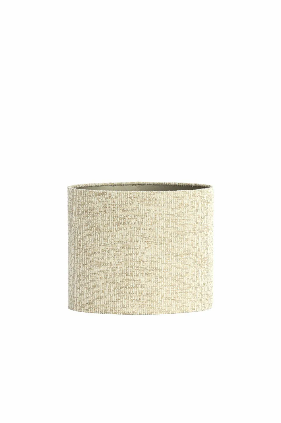 Light en Living Kap ovaal recht smal hoog 30-15-25 cm RIF zand