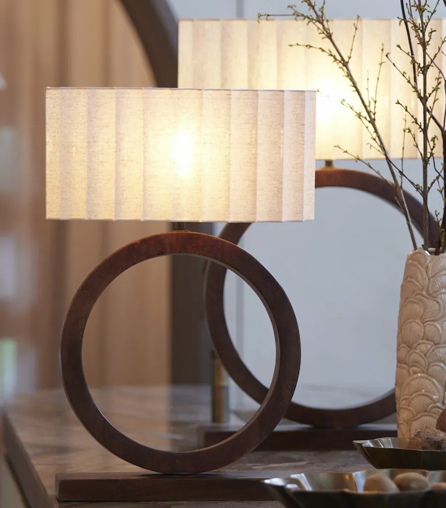Light en Living Kap ovaal recht smal 45-21-22 cm DISLI naturel Online