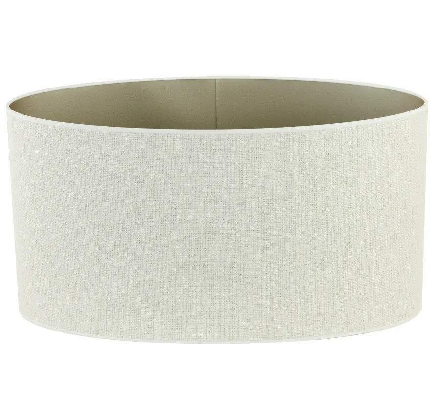 Light en Living Kap ovaal recht smal 58-24-32 cm SAVERNA eiwit Sale