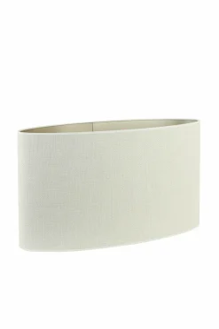 Light en Living Kap ovaal recht smal 58-24-32 cm SAVERNA eiwit Sale