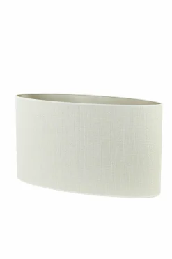 Light en Living Kap ovaal recht smal 58-24-32 cm SAVERNA eiwit Sale