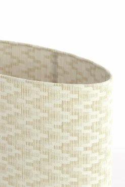 Light en Living Kap ovaal recht smal hoog 45-21-22 cm JINX wit Clearance