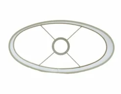 Light en Living Kap ovaal recht smal 30-15-25 cm SENDAI zand Discount