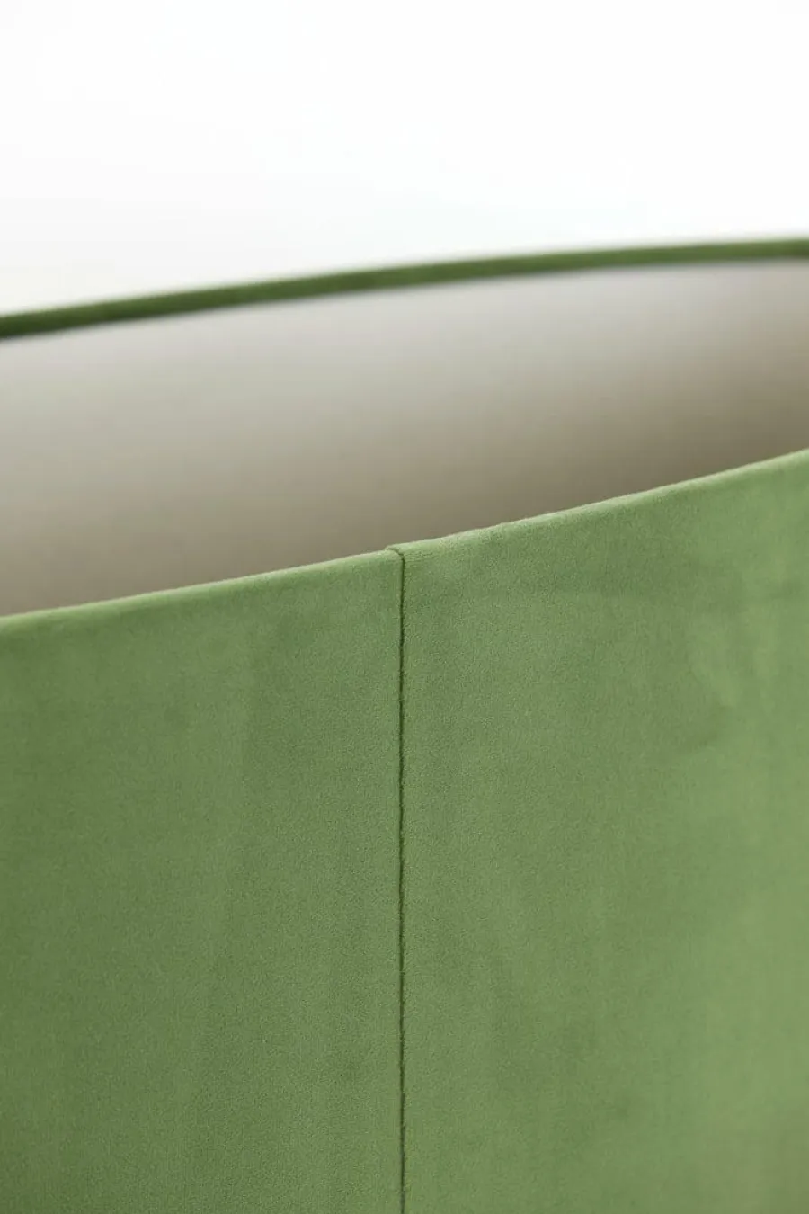 Light en Living Kap ovaal VELOURS Dusty groen Outlet