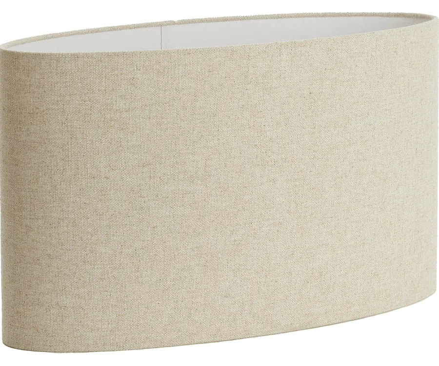 Light en Living Kap ovaal recht smal 45-21-32 cm LIVIGNO naturel