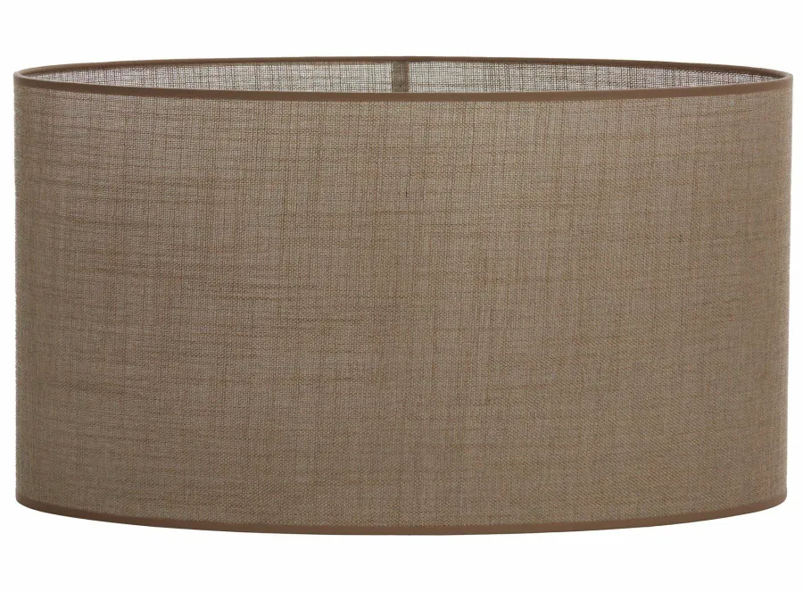 Light en Living Kap ovaal recht smal 58-24-32 cm CADEN beige
