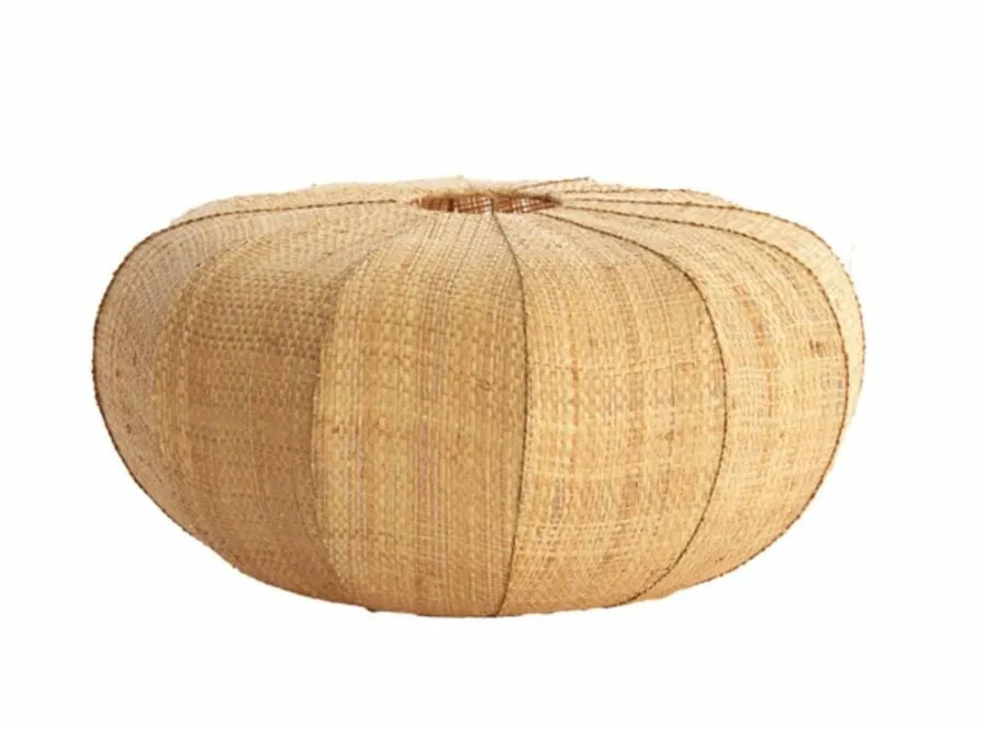 Light en Living Kap Ø40x19 cm RAFIKA raffia naturel Online