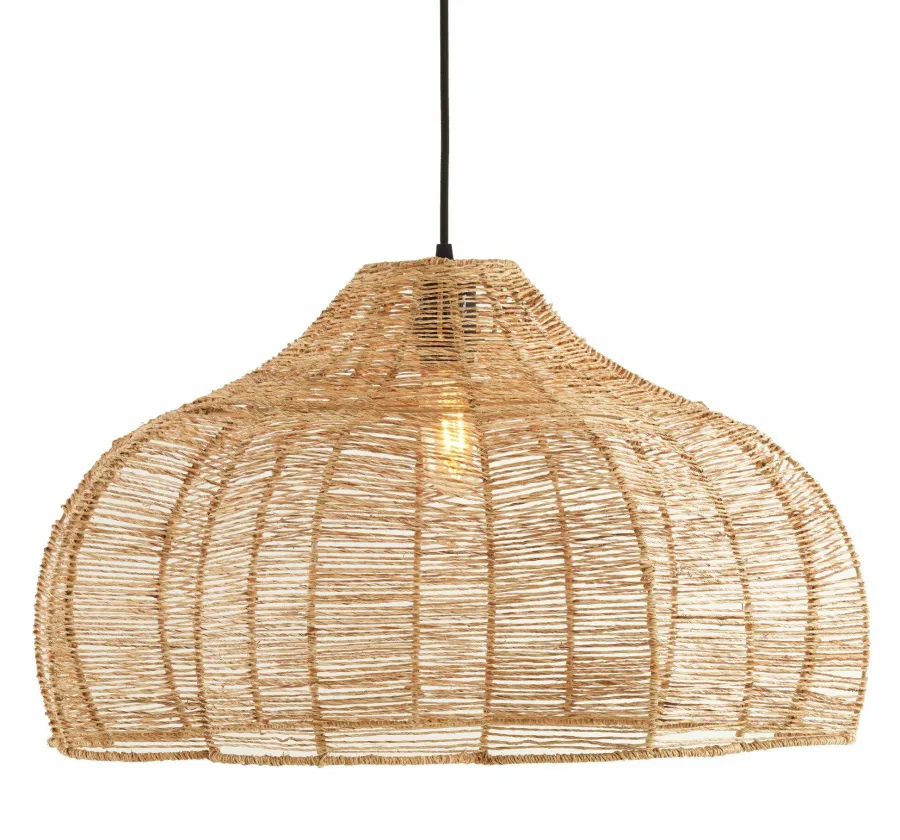 Light en Living Kap Ø60x34 cm TONODA jute naturel (excl pendel) Online