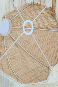 Light en Living Kap Ø35x26 cm MALACIA raffia naturel+crème Sale