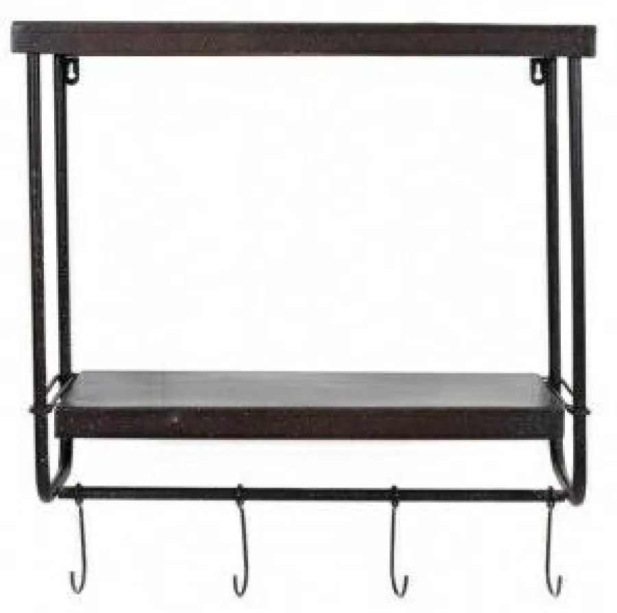 Light en Living Kapstok Perez 5-haaks antiek zilver Discount
