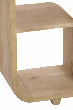Light en Living Kast open 100x30x200 cm LABARE mat naturel Online