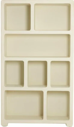 Light en Living Kast 110x35x190 cm NAHUA beige New