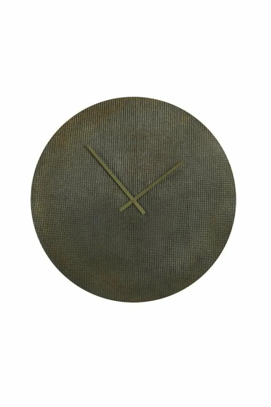 Light en Living Klok Ø58 cm NURRAN relief antiek brons Clearance
