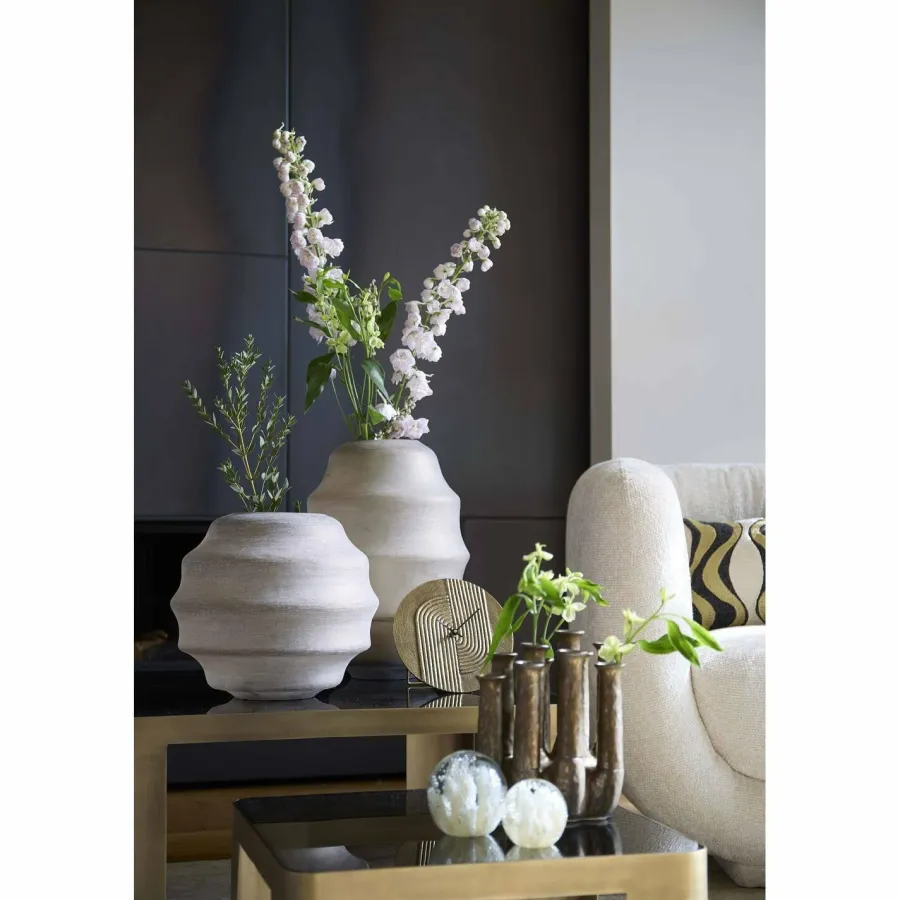Light en Living Klok Ø20 cm GWENNA antiek brons New