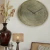 Light en Living Klok CERVINO antiek brons - Ø 58 cm New
