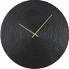Light en Living Klok CERVINO antiek zwart - Ø 58 cm Hot