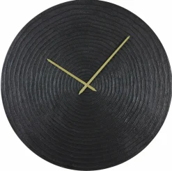 Light en Living Klok CERVINO antiek zwart - Ø 58 cm Hot