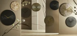 Light en Living Klok CERVINO antiek zwart - Ø 58 cm Hot