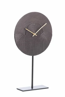 Light en Living Klok op voet 26x7x40 cm GWENNA bruin Sale