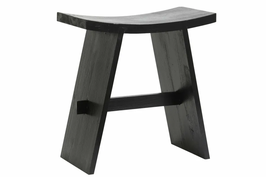 Light en Living Kruk 47x24x50 cm NIEKE zwart Online