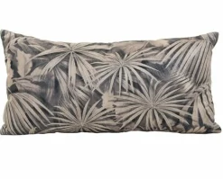Light en Living Kussen ISHIRI print bruin vierkant Outlet